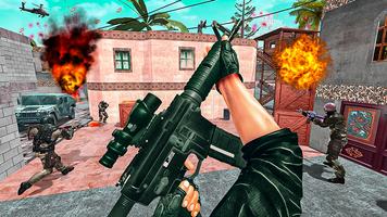 Modern Shooting Games:Gun Game Affiche