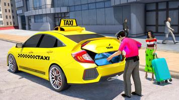 City Taxi Games-Taxi Car Games poster