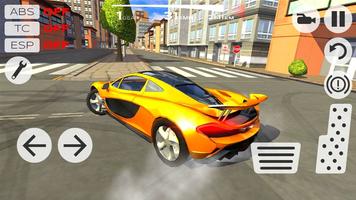 3D Super Car Racing Simulator الملصق