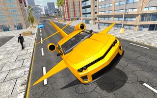 Real Flying Car Multi Transformation الملصق