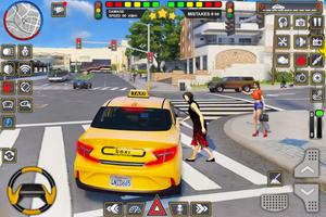 出租車模擬器 3d 出租車遊戲 截圖 1
