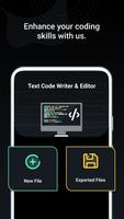Text Code Writer & Editor 포스터