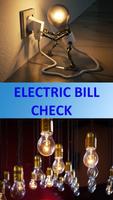 Electric bill check poster