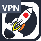30Fast Rocket VPN Pro | Fast & Worldwide Proxy VPN أيقونة
