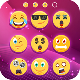 lock screen photo - emoji icon