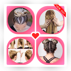 Hairstyles : hair braid step by step 图标