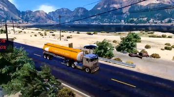 US Oil Tanker: Truck Simulator capture d'écran 1