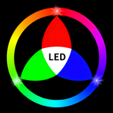 Colourful LED icono