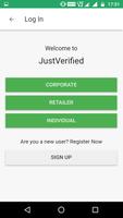 برنامه‌نما Justverified عکس از صفحه