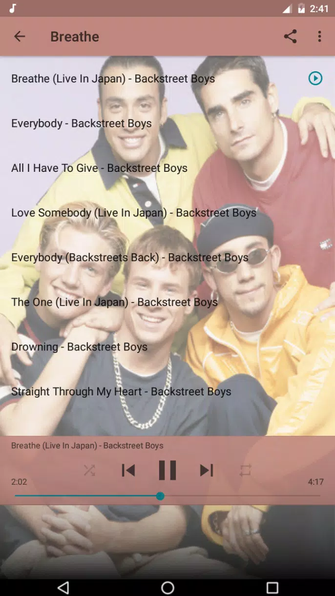 Backstreet Boys Album Of Music APK for Android Download