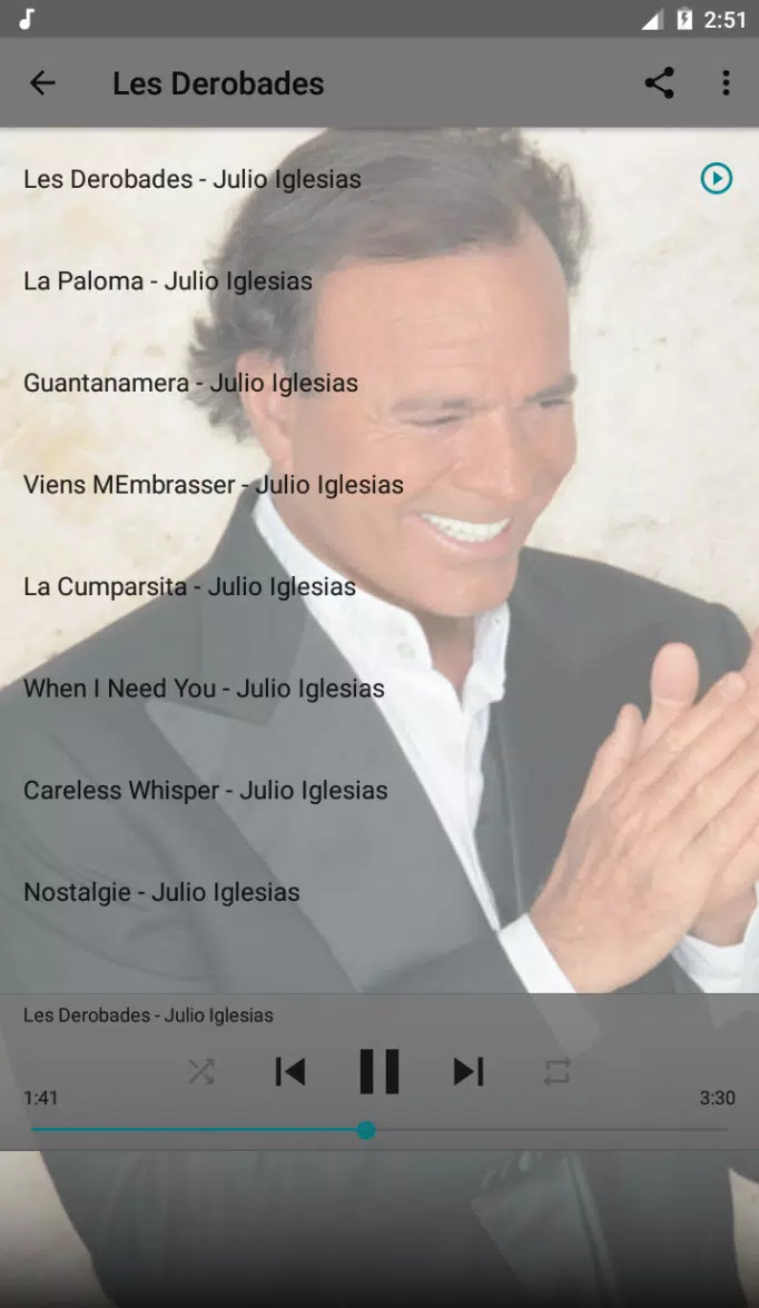Julio Iglesias Free Album Offline APK for Android Download
