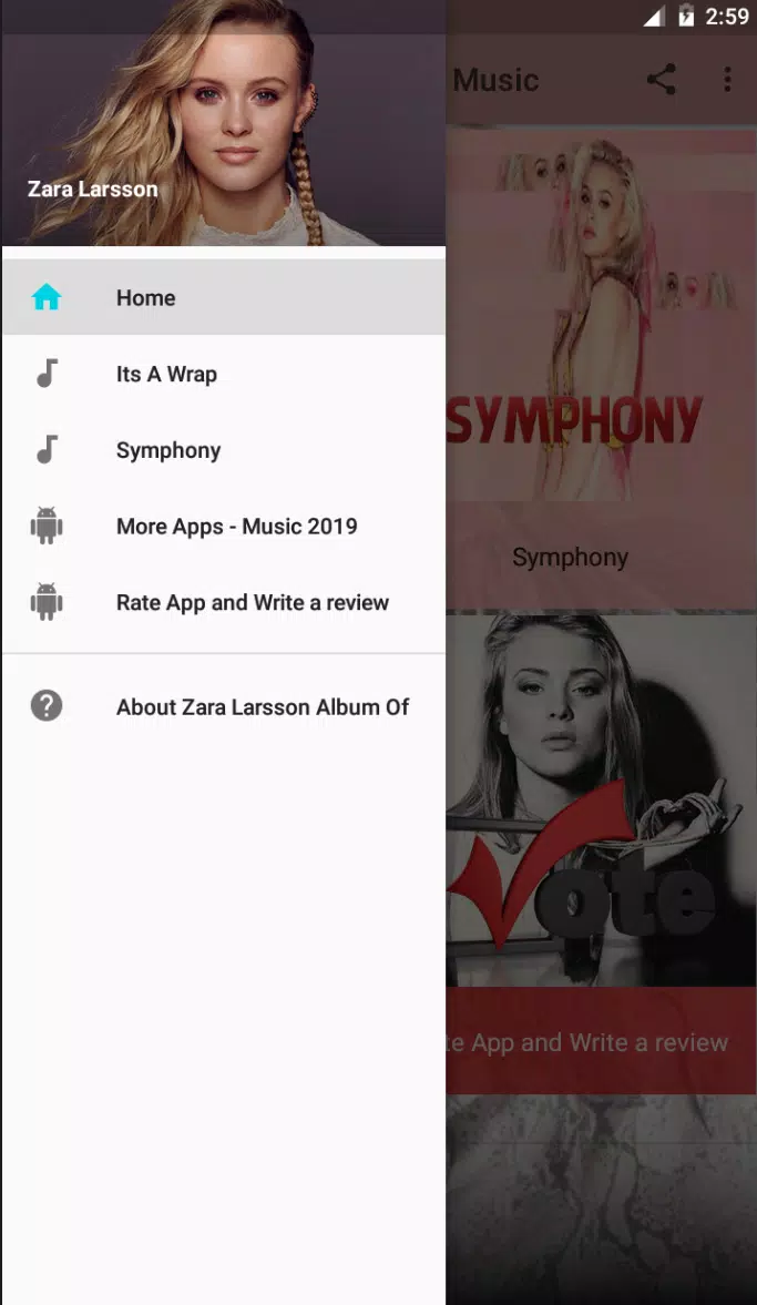 Zara Larsson Album Of Music APK for Android Download