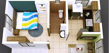 Piccola casa design 3D