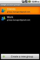 GroupManager Free screenshot 2