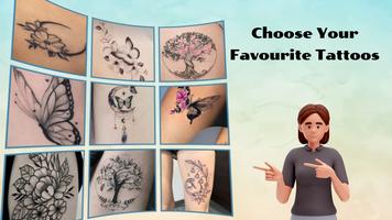 Minimalist Tattoo HD Wallpaper plakat