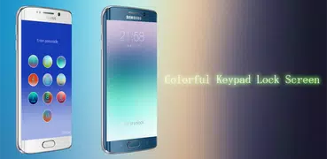 Colorful Keypad Lock Screen