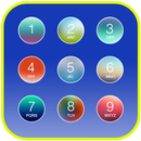 Colorful Keypad Lock Screen APK