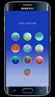 Colorful Keypad Lock Screen captura de pantalla 3