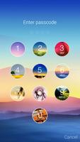 Folding Keypad Lock Screen syot layar 3