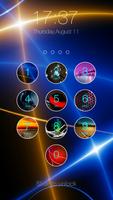 Retina Keypad Lockscreen captura de pantalla 1
