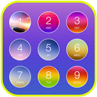 OS10 Keypad Lock Screen آئیکن