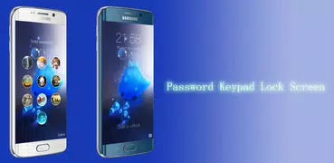 Password Keypad Lock Screen