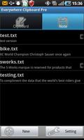 Everywhere Clipboard Lite تصوير الشاشة 3