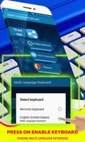 Multi language keyboard: Dual  screenshot 1