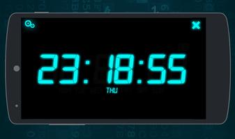 Smart Digital Clock with Live Wallpaper & Alarm poster