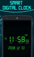 Smart Digital Clock with Live Wallpaper & Alarm screenshot 1