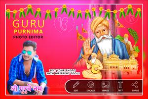Guru Purnima Photo Frame Affiche