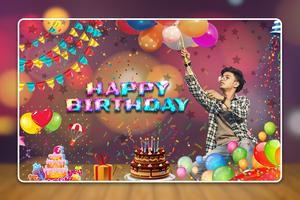 Happy Birthday Photo Editor 截圖 2