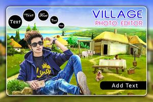 Village Photo Editor Affiche