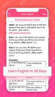 Speak English - Learn English - Hindi To English capture d'écran 2
