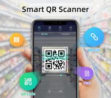 Smart QR Code, FREE, Accurate, Fast, Scan anything poster
