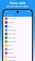 MY PASSWORDS - Smart Safe اسکرین شاٹ 1
