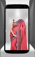 women saree suit photo montage スクリーンショット 3