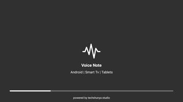 Voice Tv Note الملصق