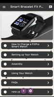 Smart Bracelet Fit Pro Guide poster