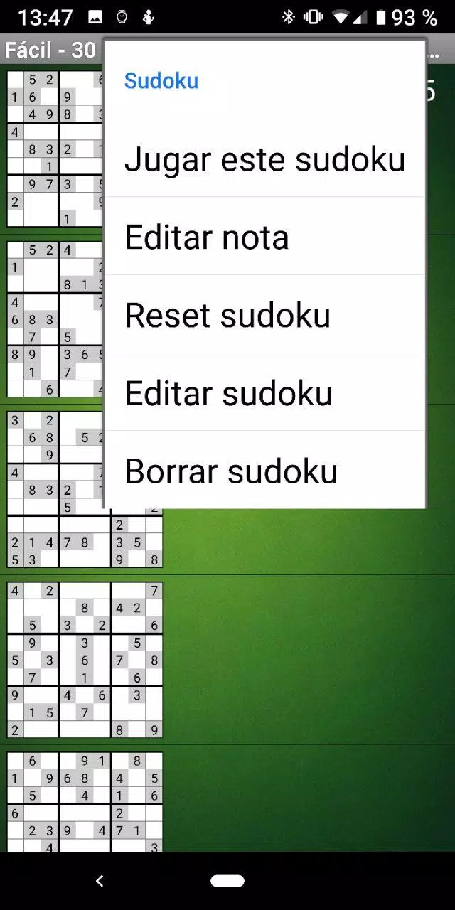 Descarga de de Sudoku en español para adultos Android