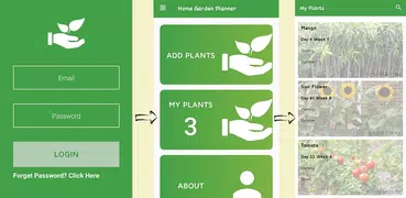 Home Garden Planner | Manage Plant Alarm and Diary