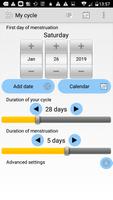 Menstrual Fertility Calendar screenshot 2