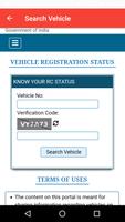 Search Vehicle,Challan,Driving details ảnh chụp màn hình 1