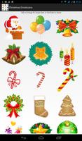 Christmas Emoticons Affiche