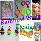 Rainbow Loom Design ikona