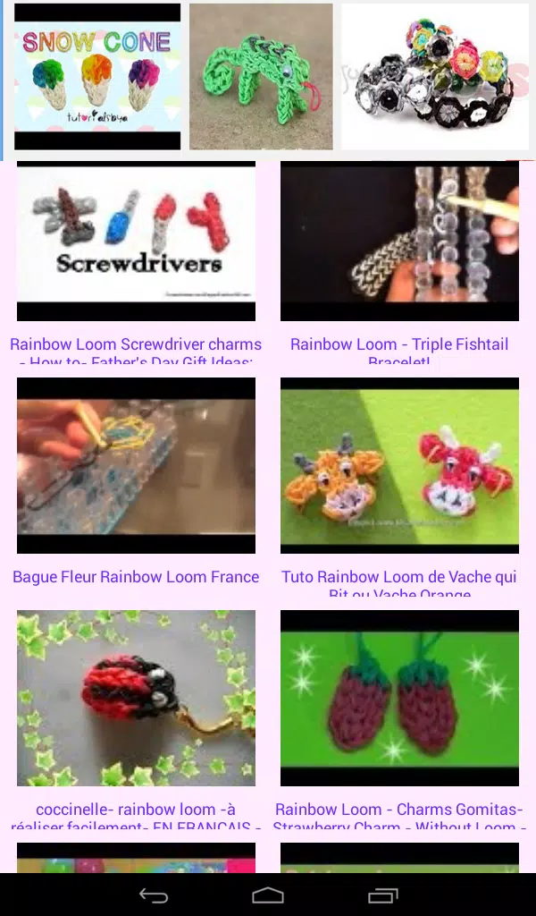 Rainbow Loom New Designs APK for Android Download