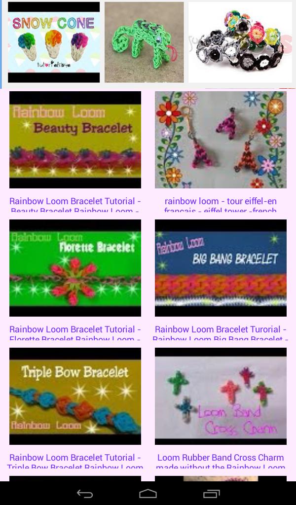 Rainbow Loom New Designs For Android Apk Download