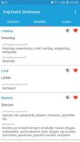 English Dutch Dictionary Screenshot 1