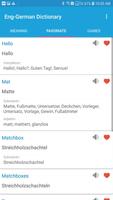 English German Dictionary Screenshot 2