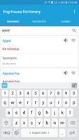 English Hausa Dictionary الملصق